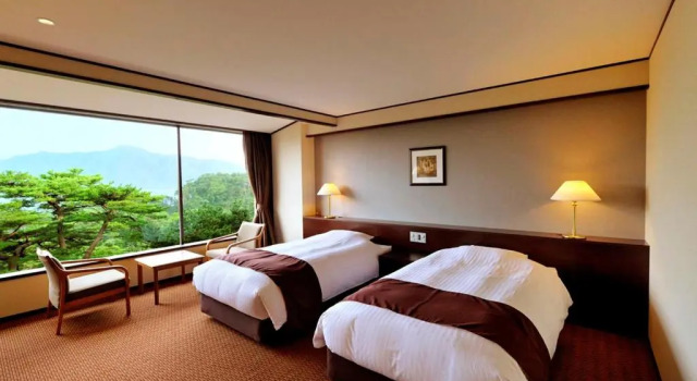 Двухместный номер Standard с видом на окрестности Jodogahama Park Hotel