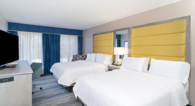 Четырёхместный номер Standard Hampton Inn & Suites Amelia Island-Historic Harbor Front