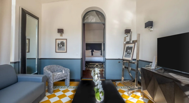 Juniorsuite med havudsigt La Villa Mauresque