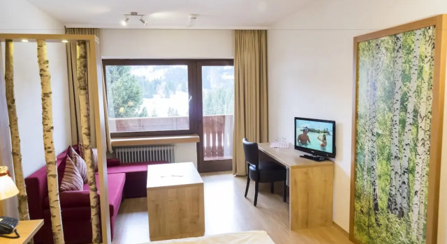 Двухместный номер Economy c 1 комнатой с балконом и с видом на горы Berghoteltirol