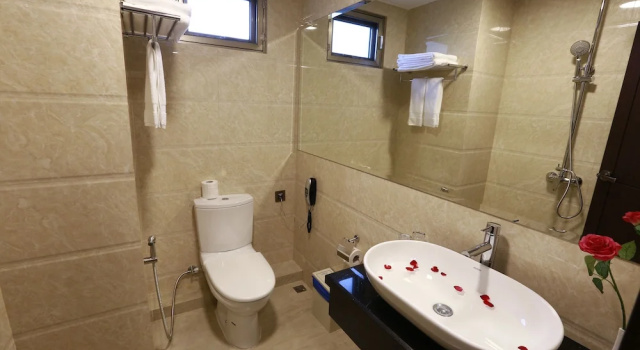 Двухместный номер Deluxe с балконом Rose Palace Hotel Yangon