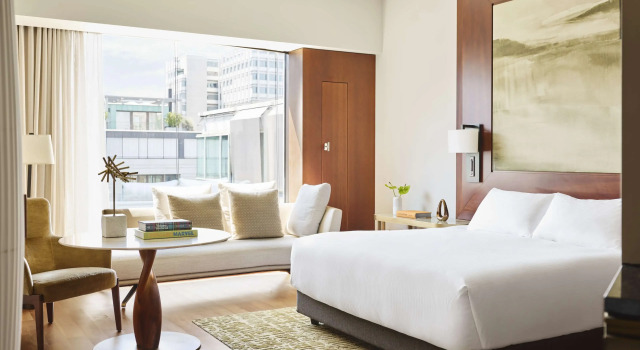 Двухместный номер на верхних этажах Park Hyatt Zurich   City Center Luxury
