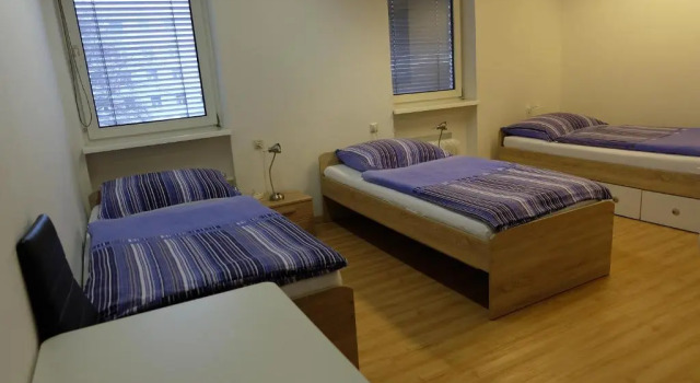 Трёхместный номер Economy Montagehotel Bed & Steel