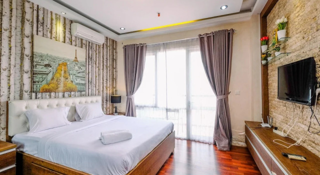 Студия Comfort And Modern Look Studio Apartment At Ambassade Kuningan