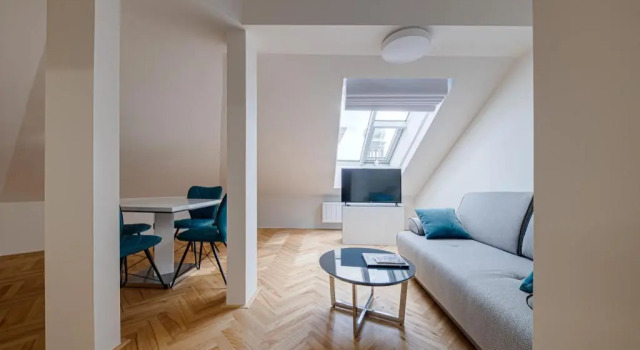 Апартаменты c 1 комнатой Gold Art Apartments