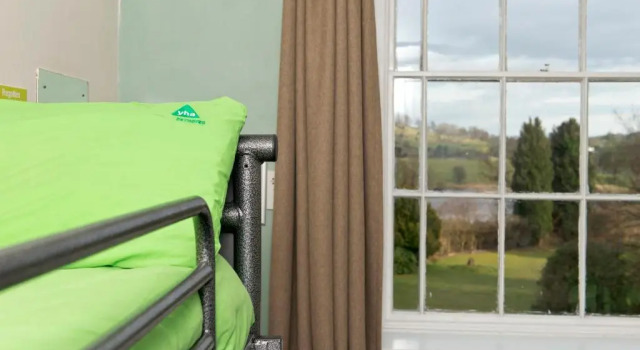 Кровать в общем номере YHA Hawkshead