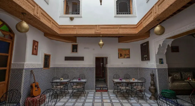 Riad Tafoukt Palace, Book Hotel SPA-hoteller i Fez, nær Batha Square, SPA