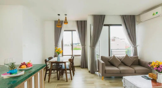 Апартаменты Standard Two-Bedrooms - POOL SEA VIEW - 6A - BLUE SEA APARTMENT
