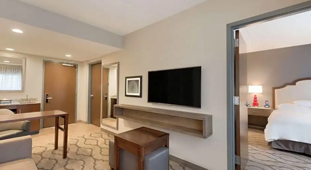 Двухместный люкс Pure Wellness 2-room Embassy Suites by Hilton Chicago Naperville