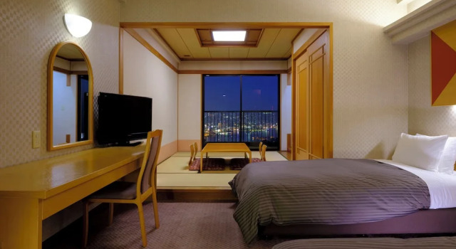 Номер Superior с видом на океан Inasayama Kanko Hotel
