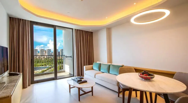 Номер Standard c 1 комнатой с видом на сад Oakwood Apartments Sanya