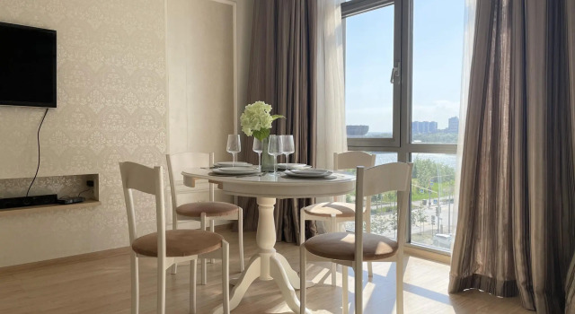 Apartment Yort on Meridiannaya street 2, Prenota Appartamento Hotel a Tatarstan con parcheggio, Parcheggio