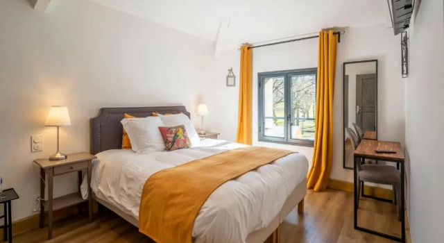 Comfort huone Château de Loubéjac