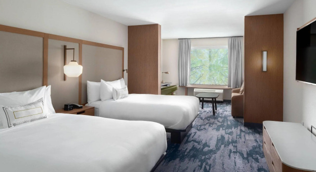 Четырёхместный номер Standard Fairfield Inn & Suites by Marriott Kenosha Pleasant Prairie