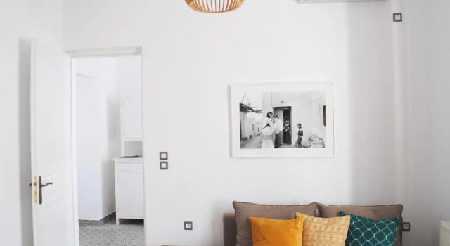 Апартаменты с балконом и с видом на город Athens Residence Apartments
