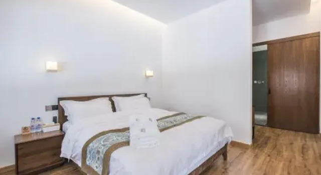 Двухместный люкс с видом на сад Yuyao Simingshan Yueli Homestay