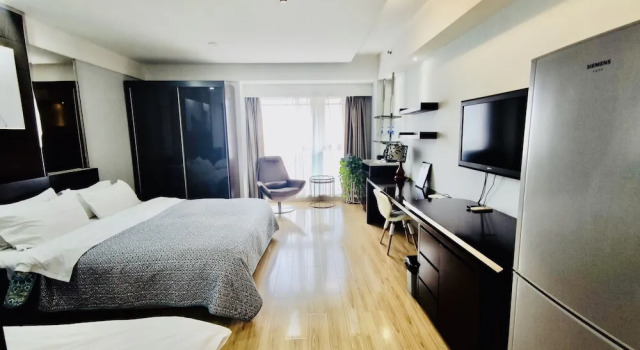 Апартаменты Nanjing Kaibin Apartment-Xinjiekou Kairun Branch