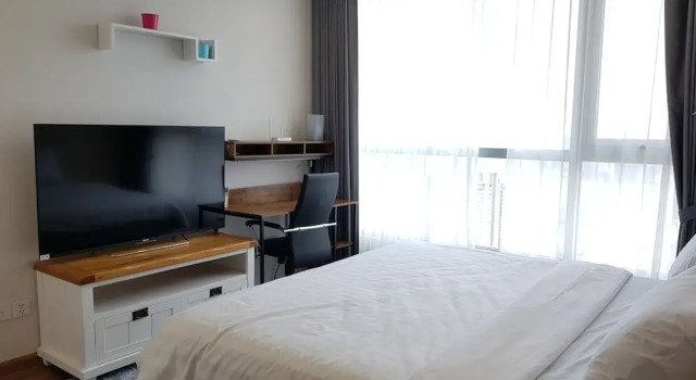 Апартаменты Comfort с 3 комнатами с красивым видом из окна Vinhomes Binh Thanh Official Luxury Apartment