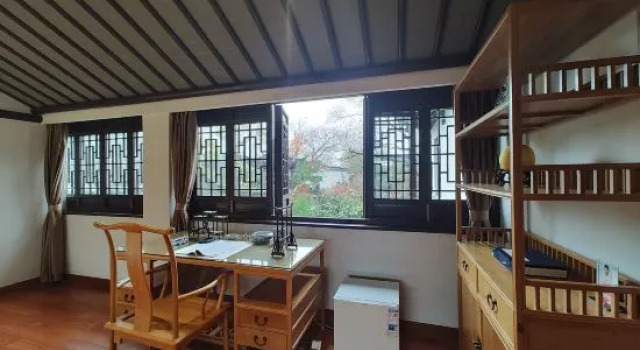 Люкс с видом на сад Xitang keyuan Homestay