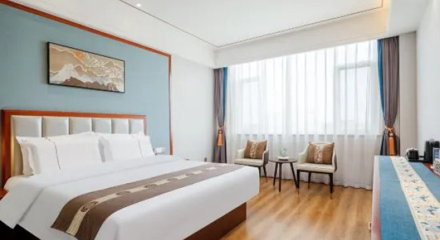 Двухместный номер Standard Jinjiang Inn Select Qingdao Huangdao Boli Dongjiakou