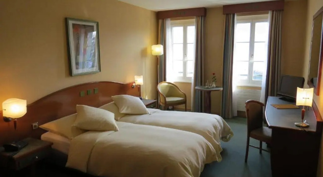 Двухместный номер Standard с видом на озеро Hôtel du Port