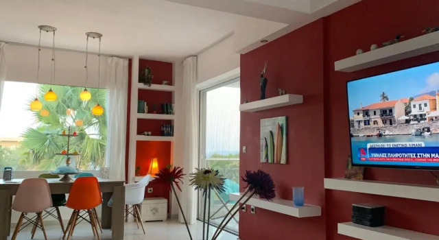 Villa Evita - Sea View Apartment by Kostas, Book Apartment Afitos 