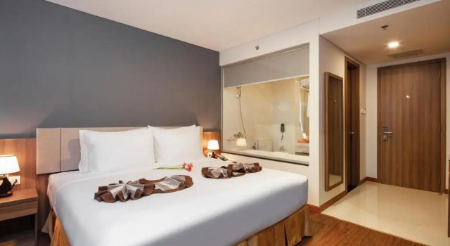 Двухместный номер Deluxe с видом на море Libra Hotel Nha Trang