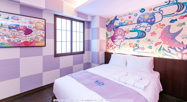 Четырёхместный номер Standard HOTEL OKINAWA WITH SANRIO CHARACTERS
