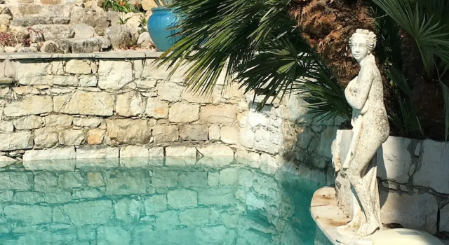 Stone Villa in Saint-jeannet With Roofed Terrace and Garden