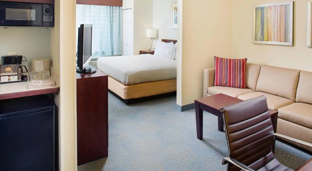 Люкс SpringHill Suites by Marriott Manchester-Boston Regional Airport