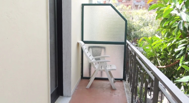 Одноместный номер Standard с балконом и с частичным видом на море Terrazzino