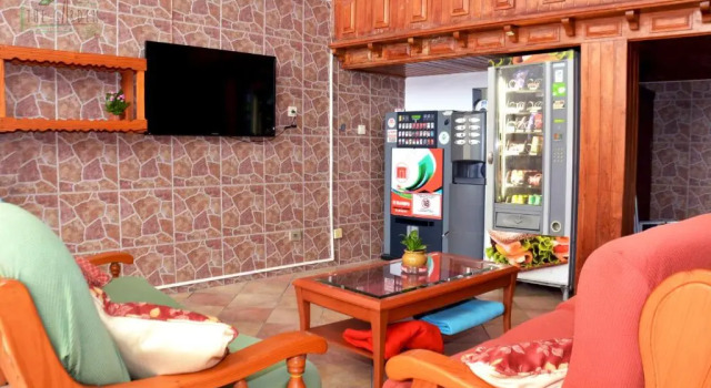 Кровать в общем номере Casa The Garden Las Palmas