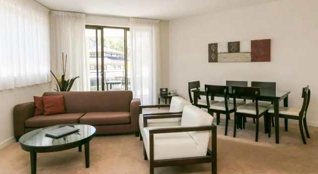 Апартаменты с 2 комнатами с видом на бассейн Grand Mercure Allegra Hervey Bay