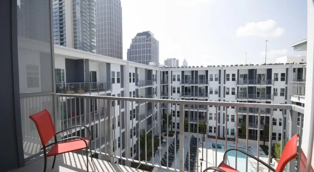 Апартаменты S2ba Modern 2-br Walkable in Midtown 1 Block From Marta