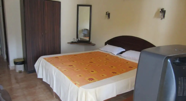 Standard huone parvekkeella Hotel Riverside