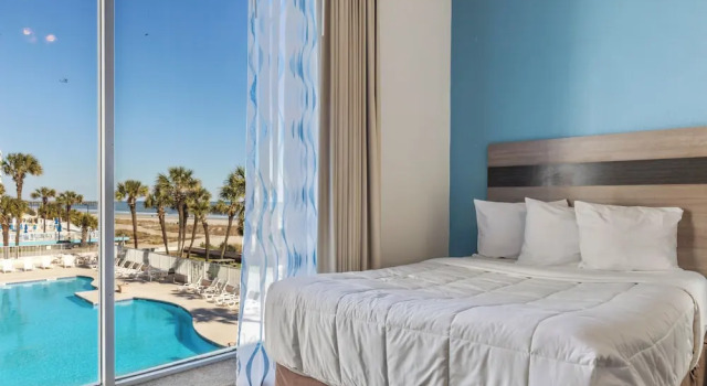 Номер Standard c 1 комнатой с видом на город Ocean Crest Inn and Suites
