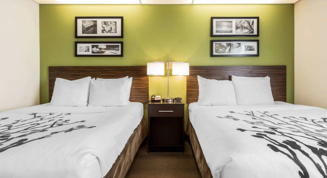 Четырёхместный номер Standard Sleep Inn Charleston - West Ashley