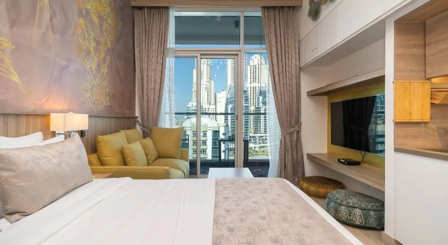 HiGuests - Studio One, Забронировать Апартаменты/квартира Дубай Эмират Дубай, рядом с Dubai Marina Yacht Club