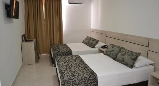 Standard Dreier Zimmer Hotel Kurakatá