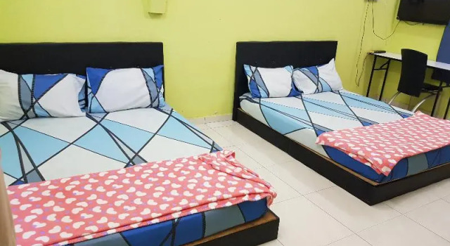 Четырёхместный семейный номер Standard Hotel O Innap Kota Bharu