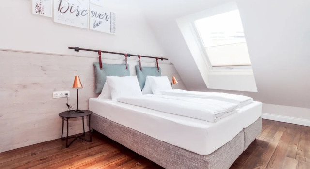 Номер Deluxe Пентхаус с 3 комнатами с балконом и с видом на сад Urban Lodge - Apartments Vienna