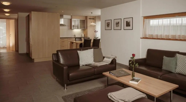 Апартаменты с 2 комнатами Haus Mischabel