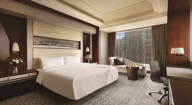Двухместный номер Deluxe с видом на сад Shangri-La Tangshan
