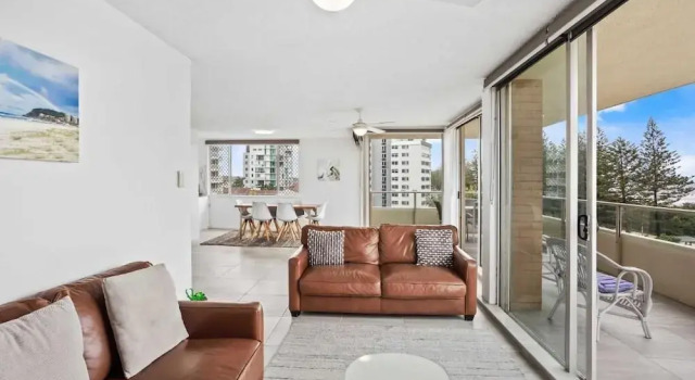 Апартаменты с 2 комнатами с видом на море Wyuna Ocean Views in Burleigh