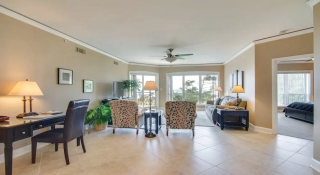 3402 Windsor Court South 2 Bedroom Villa, Забронировать Вилла Коттеджи Южной Каролины, Коттедж