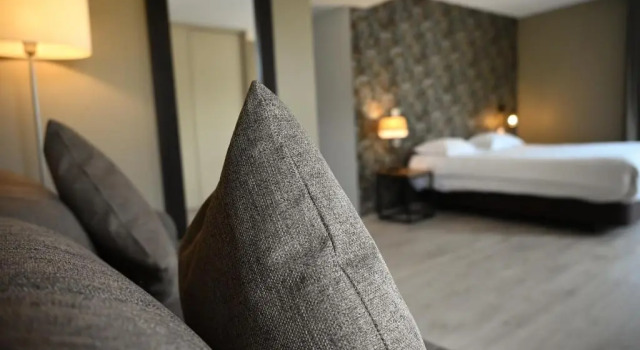 Номер Superior с видом на озеро Hôtel Les Muses