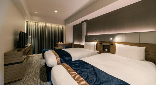 Двухместный номер Deluxe Daiwa Roynet Hotel Kyoto Terrace Hachijo PREMIER