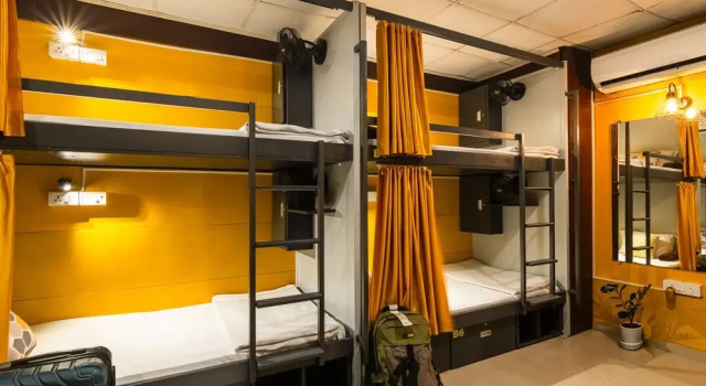 Кровать в общем номере (мужской номер) Forrest Hostels