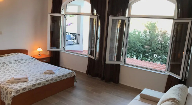 Апартаменты с 2 комнатами с видом на море Apartmani Ružica