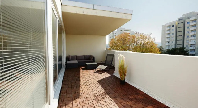 Stylisches Penthouse in Karlsruhe -Durlach, Забронировать Отель Карлсруэ Баден-Вюртемберг, рядом с Рождественский рынок в Дурлахе